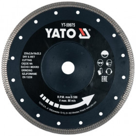 YATO YT-59975 ΔΙΣΚΟΣ 230mm CERAMIC
