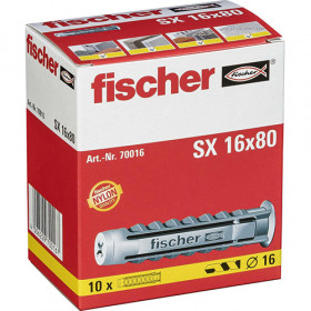 FISCHER SX 16X80 ΒΥΣΜΑ ΝΑIΛΟΝ 70016 (€/100 ΤΕΜ)